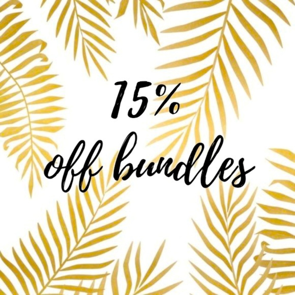 15% off bundles